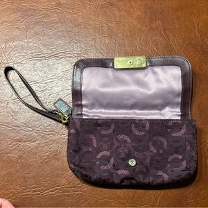 Coach wristlet